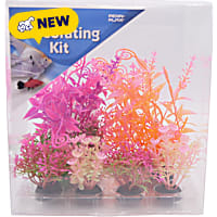 Penn Plax Tide & Treasure Bright & Vivid Colors Plant Decorating Kit