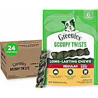 Greenies Occupy Twists Regular Size Chicken Flavor Natural Dog Treats