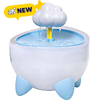 Catstages- 2L Pet Drinking Fountain with 5-Stage Filter, Easy-to-Clean, USB Powered Purrfect Rain Cat Water Fountain