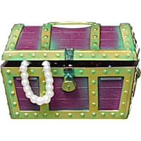 Penn Plax Action-Air Jewel Box Treasure Chest Aquarium Ornament