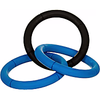 JW Pet Invincible Chains Rubber Dog Toy