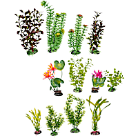 Imagitarium Variety Pack Plastic Aquarium Plants
