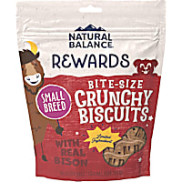Natural Balance L.I.T. Limited Ingredient Treats Small Breed Sweet Potato & Bison Formula Dog Treats