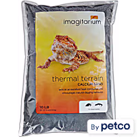 Imagitarium Black Calcium Reptile Sand