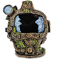 Imagitarium Resin Detailed Diver Helmet Aquatic Decor