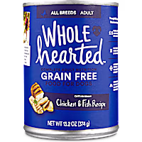 WholeHearted Grain Free Adult Chicken and Fish Recipe Wet Dog Food