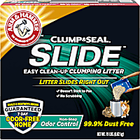 Arm & Hammer Clump & Seal Slide Non-Stop Odor Control Clumping Cat Litter