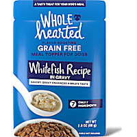 WholeHearted Whitefish Recipe in Gravy Dog Meal Topper