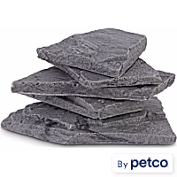 Imagitarium Black Marbled Resin Stone Stack