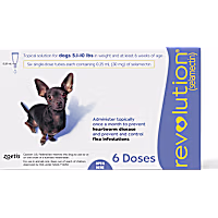 Revolution Topical Solution for Dogs 5.1-10 lbs