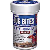 Fluval Bug Bites Betta Color Enhancing Flakes