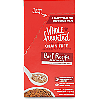 WholeHearted Grain-Free Beef Recipe Gravy Puree Wet Dog Meal Topper