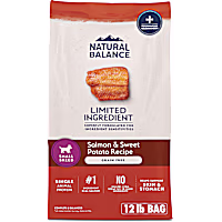 Natural Balance Limited Ingredient Small Breed Adult Grain-Free Dry Dog Food Salmon & Sweet Potato Recipe