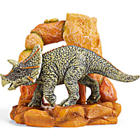 Imagitarium Triceratops Dinosaur Aquarium Decor