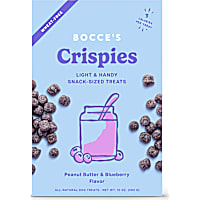 Bocce's Bakery Peanut Butter + Blueberry Crispies Dog Treats