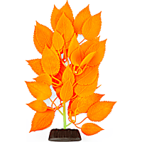 Imagitarium Orange Silicone Sword Aquarium Plant