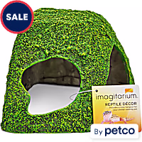 Imagitarium Moss Covered Reptile Hideaway