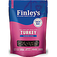 Finley's Turkey Recipe Soft Chew Training Bite Dog Treats