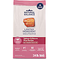 Natural Balance Limited Ingredient Adult Dry Dog Food with Healthy Grains Salmon & Brown Rice Recipe