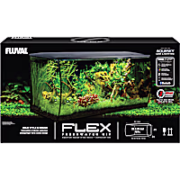 Fluval Flex Black Aquarium Kit