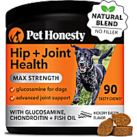 Pet Honesty Hip + Joint Health Max Strength Soft Chews for Dogs