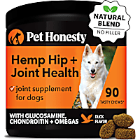 Pet Honesty Hemp Hip + Joint Health Soft Duck Chews for Dogs