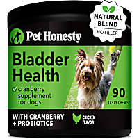 Pet Honesty Bladder Health Cranberry Soft Chews for Dogs