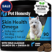 Pet Honesty Skin Health Omega Soft Chews for Dogs