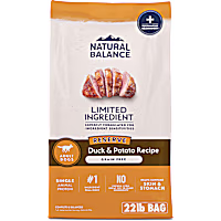 Natural Balance Limited Ingredient Adult Grain-Free Dry Dog Food Reserve Duck & Potato Recipe