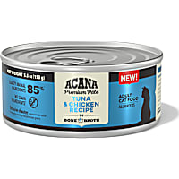 ACANA in Bone Broth Tuna + Chicken Recipe Premium Pate Wet Cat Food