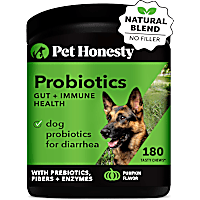 Pet Honesty Probiotics Gut + Immune Pumpkin Soft Chews for Dogs