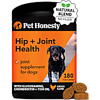 Pet Honesty Hip + Joint Health Chicken Soft Chews for Dogs