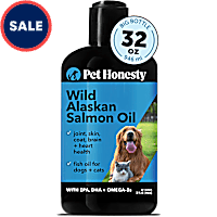 Pet Honesty Wild Alaskan Salmon Oil for Dogs & Cats
