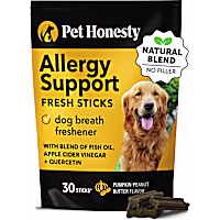 Pet Honesty Allergy Support Fresh Sticks for Dogs