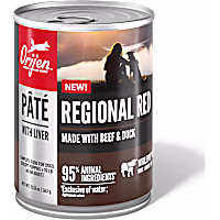 ORIJEN Pate Regional Red Recipe with Liver Wet Dog Food