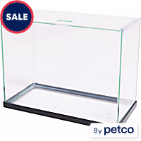 Imagitarium 2.5 Gallon Open-Glass Rimless Aquarium Tank