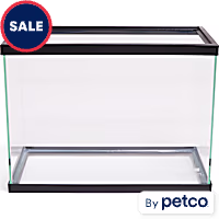 Imagitarium 2.5 Gallon Open-Glass Aquarium Tank