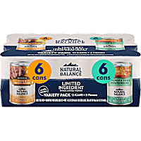 Natural Balance Limited Ingredient Reserve Duck, Potato and Chicken & Sweet Potato Wet Dog Food Variety Pack