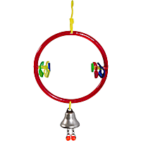 JW Pet Company Insight ActiviToys Ring Clear Bird Toys