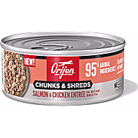 ORIJEN Chunks & Shreds Salmon & Chicken Entree Wet Cat Food
