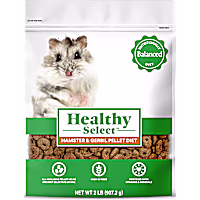 Healthy Select Hamster and Gerbil Pellet Diet for Small Animals