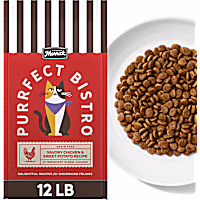 Merrick Purrfect Bistro Grain Free Chicken & Sweet Potato Recipe Natural Dry Cat Food for Adult Cats