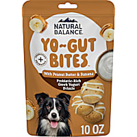 Natural Balance Yo-Gut Bites with Peanut Butter & Banana for Dogs