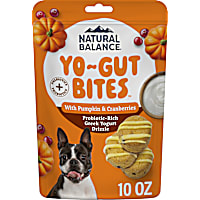 Natural Balance Yo-Gut Bites with Pumpkin & Cranberries for Dogs