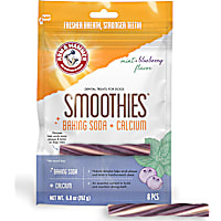 Arm & Hammer Smoothies Dental Treats for Dogs with Baking Soda and Calcium for Pets