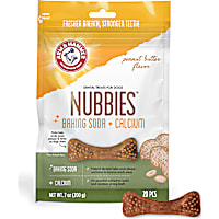 Arm & Hammer Nubbies Dental Treats for Dogs with Baking Soda and Calcium for Pets