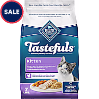 Blue Buffalo Tastefuls Chicken Recipe with DHA, Made in the USA, Natural Ingredients Dry Kitten Food