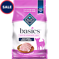 Blue Buffalo Basics Limited Ingredient Diet, Turkey, Small Breed Adult Dry Dog Food