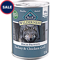 Blue Buffalo Wilderness Turkey & Chicken Grill Adult Wet Dog Food