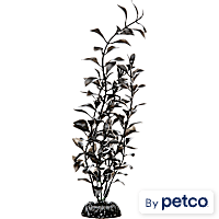 Imagitarium Black Pearl Midground Plastic Aquarium Plant